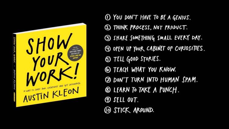 Book Recap - Show Your Work by Austin Kleon